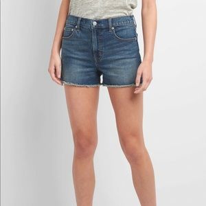 LIKE NEW | GAP High Rise Denim Shorts